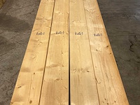 Vuren balk geschaafd 540x22,5x7,5 cm (4x) - afbeelding 4 van  7