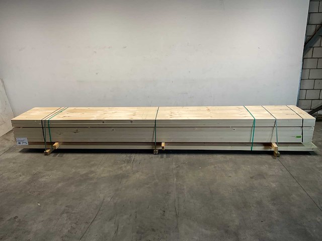 Vuren balk geschaafd 540x29,5x7 cm (10x) - afbeelding 3 van  6