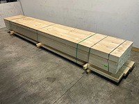 Vuren balk geschaafd 540x29,5x7 cm (10x) - afbeelding 1 van  7