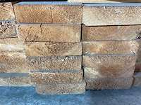 Vuren balk geschaafd 580x25x7,5 cm (7x) - afbeelding 4 van  5