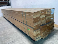 Vuren balk geschaafd 580x25x7,5 cm (7x) - afbeelding 5 van  7