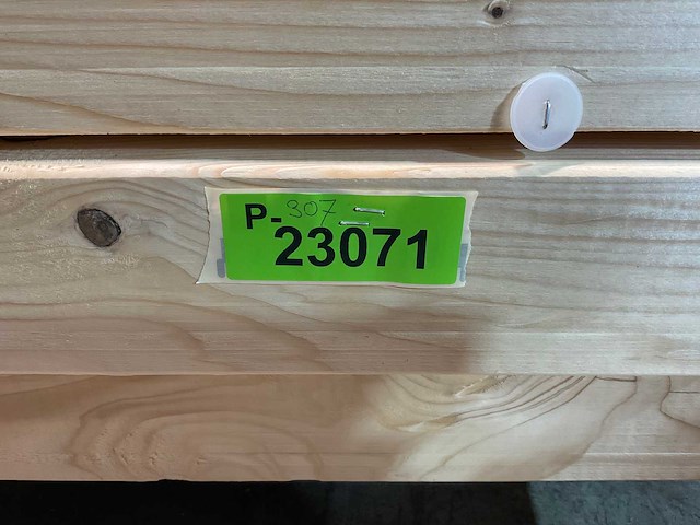 Vuren balk geschaafd 600x27x9,5 cm (7x) - afbeelding 7 van  7