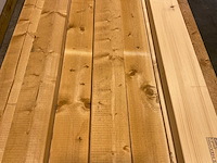 Vuren balk geschaafd 660x15,3x6 cm (15x) - afbeelding 2 van  3