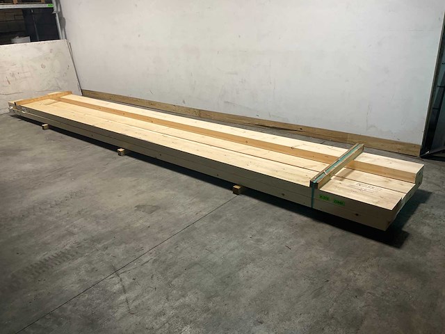 Vuren balk geschaafd 660x25x10 cm (6x) - afbeelding 1 van  7