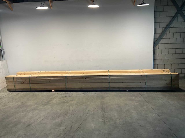 Vuren balk geschaafd 660x27.5x10 cm (4x) - afbeelding 2 van  7