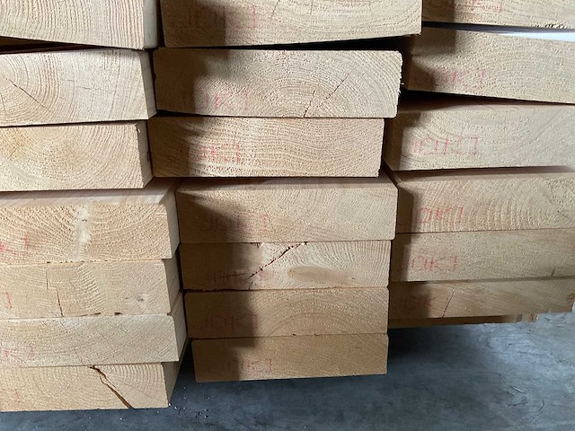 Vuren balk geschaafd 660x27x6,8 cm (10x) - afbeelding 6 van  8