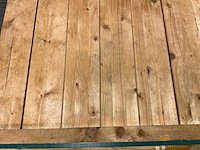 Vuren balk geschaafd en verlijmd 240x12x12 cm (16x) - afbeelding 2 van  5