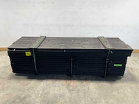 Vuren balk geschaafd zwart 300x16x4,5 cm (50x) - afbeelding 2 van  8