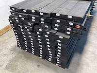 Vuren balk geschaafd zwart 300x16x4,5 cm (50x) - afbeelding 5 van  8