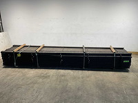 Vuren balk geschaafd zwart 500x12x4,5 cm (25x) - afbeelding 2 van  7
