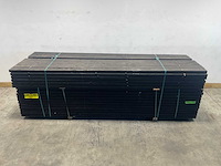 Vuren balk geschaafd zwart geïmpregneerd 330x12x4,5 cm (50x) - afbeelding 2 van  8