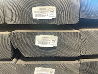 Vuren balk geschaafd zwart geïmpregneerd 330x12x4,5 cm (50x) - afbeelding 8 van  8