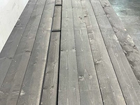 Vuren balk geschaafd zwart geïmpregneerd 330x12x4,5 cm (50x) - afbeelding 3 van  8