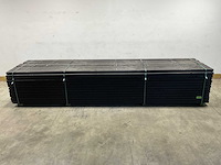 Vuren balk geschaafd zwart geïmpregneerd 400x12x4,5 cm (30x) - afbeelding 2 van  7