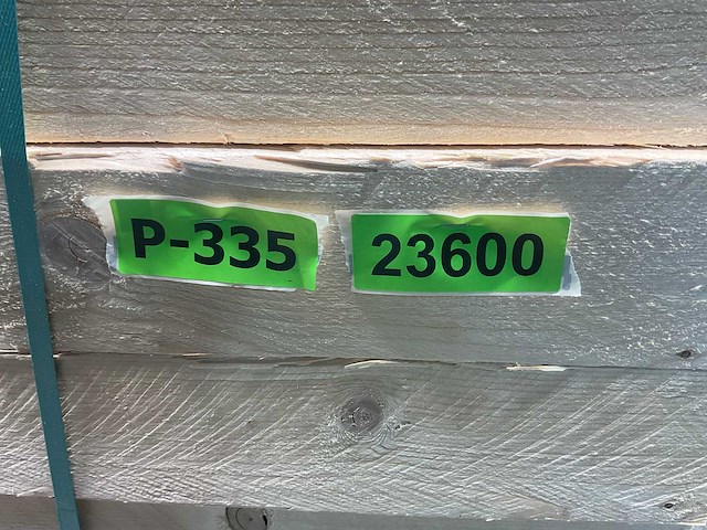 Vuren balk ruw - 360x20x10 cm (24x) - afbeelding 7 van  8