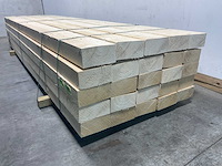 Vuren balk ruw - 360x20x10 cm (24x) - afbeelding 3 van  5