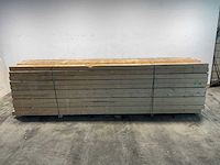 Vuren balk ruw - 450x20x10 cm (10x) - afbeelding 2 van  7