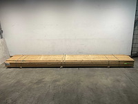 Vuren balk ruw - 570x12,5x5 cm (38x) - afbeelding 2 van  8