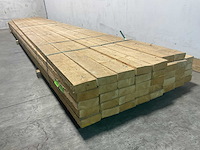 Vuren balk ruw - 570x12,5x5 cm (38x) - afbeelding 5 van  8