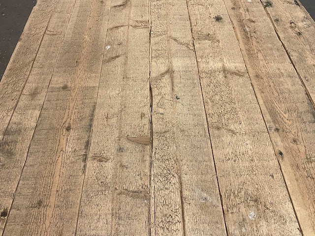 Vuren balk ruw - 570x12,5x5 cm (38x) - afbeelding 3 van  8
