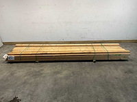 Vuren balk ruw 420x12,5x6,3 cm (24x) - afbeelding 2 van  7