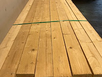 Vuren balk ruw 510x12,5x7,5 cm (10x) - afbeelding 4 van  7