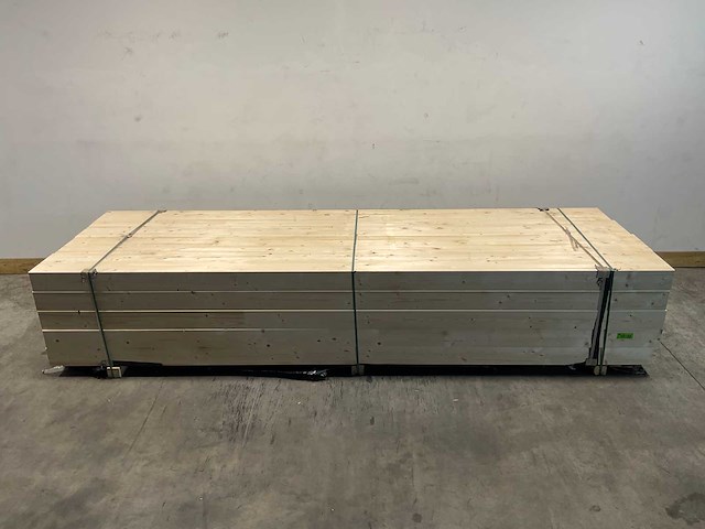 Vuren balk verlijmd 350x28x12 cm (10x) - afbeelding 2 van  7