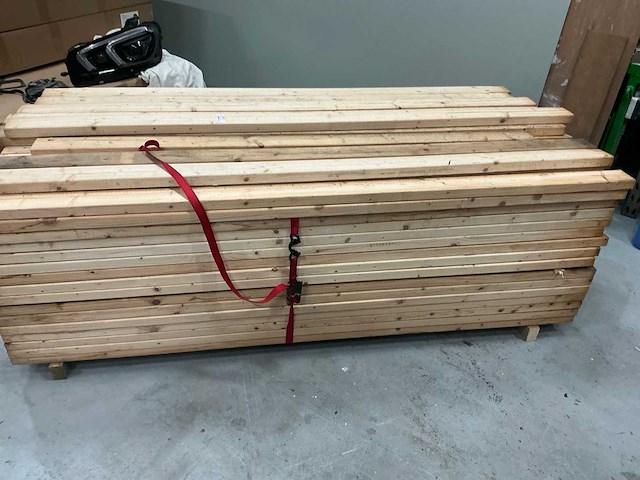 Vuren balken (100x - afbeelding 4 van  4