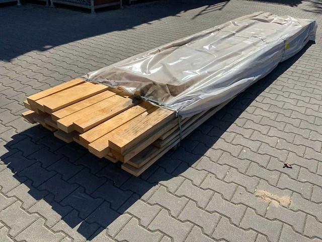 Vuren balken en planken mix 4000x70x45mm (50x) - afbeelding 1 van  5