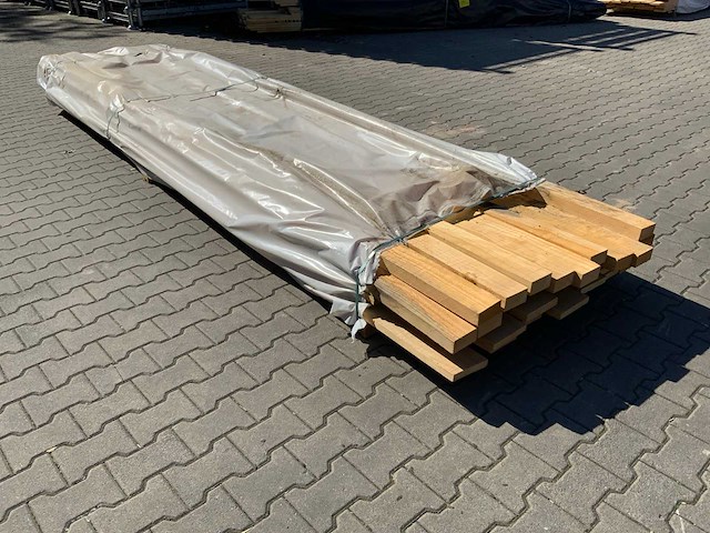 Vuren balken en planken mix 4000x70x45mm (50x) - afbeelding 3 van  5
