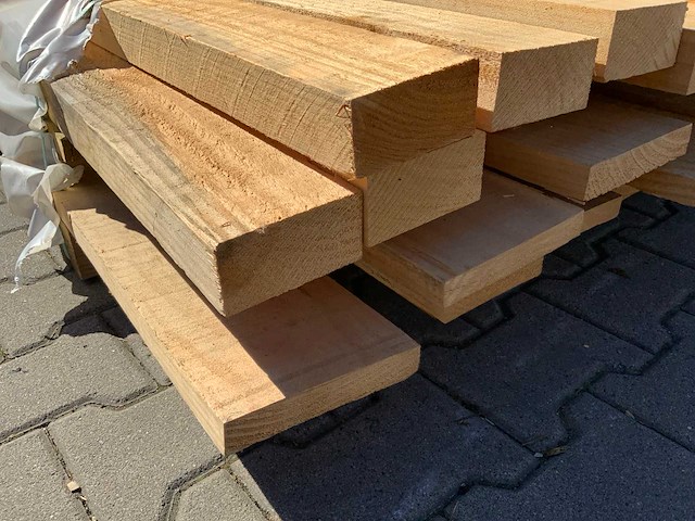 Vuren balken en planken mix 4000x70x45mm (50x) - afbeelding 5 van  5