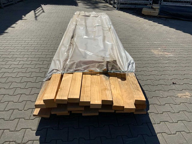 Vuren balken en planken mix 4000x70x45mm (50x) - afbeelding 1 van  2