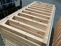 Vuren balustrade hekwerk - 157x73x9 cm (2x) - afbeelding 8 van  8