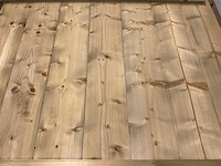 Vuren banddeel groen geïmpregneerd 224x14,5x1,8 cm (150x) - afbeelding 2 van  6