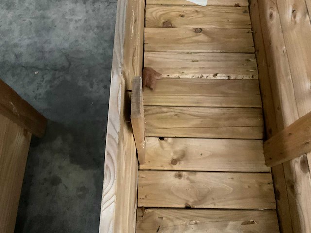 Vuren bloembak geïmpregneerd - 125x40x44 cm (2x) - afbeelding 6 van  6