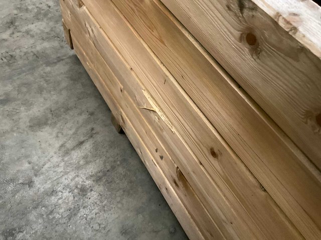 Vuren bloembak geïmpregneerd - 180x50x44 cm (2x) - afbeelding 4 van  5