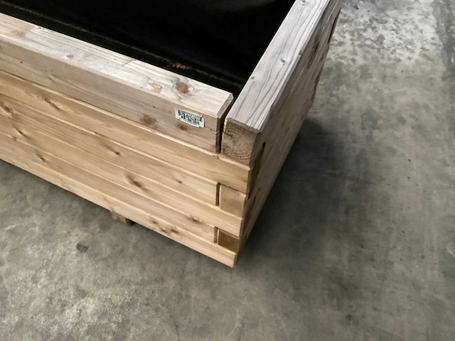 Vuren bloembak geïmpregneerd - 180x50x44 cm (2x) - afbeelding 5 van  5