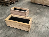 Vuren bloembak geïmpregneerd - 70x40x35 (2x) - afbeelding 2 van  7