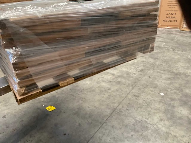 Vuren bloembak met trellis geïmpregneerd - 90x30x140 cm (4x) - afbeelding 2 van  5