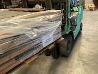 Vuren bloembak met trellis geïmpregneerd - 90x30x140 cm (4x) - afbeelding 5 van  5