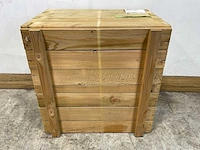 Vuren bloembak vierkant 60x60x45 cm (12x) - afbeelding 8 van  9
