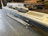 Vuren blokhut "flora" - 570x275x230 cm - afbeelding 5 van  22