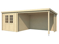 Vuren blokhut "flora" - 570x275x230 cm