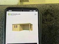 Vuren blokhut "flora" - 570x275x230 cm - afbeelding 19 van  22