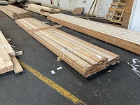 Vuren blokhut profiel 28x145x5400 mm (42x) - afbeelding 1 van  4