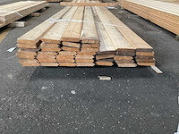 Vuren blokhut profiel 28x145x5400 mm (42x) - afbeelding 2 van  4