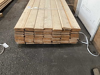 Vuren blokhut profiel 28x145x5400 mm (63x) - afbeelding 1 van  2