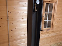 Vuren blokhutoverkapping - 650x360cm - afbeelding 3 van  14