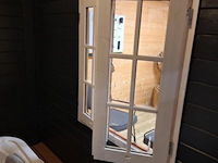 Vuren blokhutoverkapping - 650x360cm - afbeelding 12 van  14