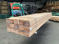 Vuren blokhutprofiel 500x18,5x2,8 cm (30x) - afbeelding 1 van  10